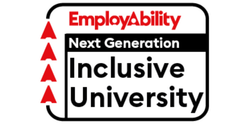 A logo that says " Employability Next Generation Inclusive University